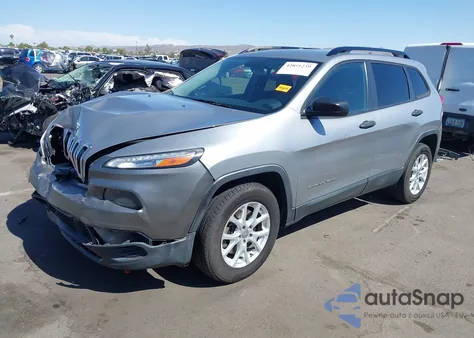 2017 Jeep Cherokee Sport 4X4 from USA, damaged, VIN 1C4PJMAB6HW632772
